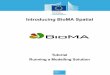 BioMA Spatial Tutorial - agri4cast.jrc.ec.europa.eu · Introducing BioMA Spatial - Tutorial 7 BioMA Spatial - Tutorial Running a model simulation Welcome to the BioMA Spatial tutorial!