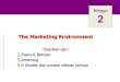 The Marketing Environment - arisbudi.staff.gunadarma.ac.idarisbudi.staff.gunadarma.ac.id/Downloads/files/14933/Minggu 2... · Lingkungan Internal Perusahaan ... –Sarana dan prasarana