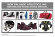 NEW BALANCE ATHLETICS, INC. · New Balance Athletics Inc., and its affiliates (collectively New Balance or NB) are committed to operating its business in an environmentally safe and