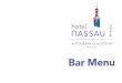 Menu Bar onlineversion - Hotel Nassau Breda fotos/menu/menu-bar.pdf · Heeft u een allergie? Meld het ons. Do you have an allergy? Please let us know. BARBITES From 12PM until 10PM