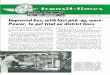 Vol. 9, No. OAKLAND, MARCH, 1967 Improved bus, with fast ... · Vol. 9, No. II OAKLAND, MARCH, 1967 Improved bus, with fast pick-up, more Power, to get trial on district lines An