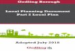 Gedling Borough Local Planning Document Part 2 Local Plan · 8 1 Introduction 1.1 This Local Planning Document comprises Part 2 of the new Local Plan for Gedling Borough. Part 1 of