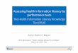 The Health Information Literacy Knowledge Test (HILK) · Basic Concepts Health Literacy Information Literacy Health Information Literacy Library and Information Sciences Health Sciences/Psychology