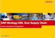SAP-Strategy DHL Exel Supply Chain - logistik-heute.de · SAP-Strategy DHL Exel Supply Chain Thomas Lefering, DHL Exel Supply Chain. DHL Exel Supply Chain – Logistische Komplettlösungen