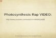 Photosynthesis Rap VIDEO - serc.sjsu.eduserc.sjsu.edu/docs/go-green-photosynthesis-respiration-presentation.pdf · Photosynthesis and Respiration in Plants . Photosynthesis: The process