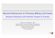 Recent Advances in Primary Biliary Cirrhosis · Recent Advances in Primary Biliary Cirrhosis Disease Pathways and Potential Targets of Therapy Ulrich H.W. Beuers, MD Department of
