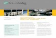 Flyer: Automated Wafer Inspection and Quality Control · FRAUNHOFER INSTITUTE FOR SOlAR ENERgy SySTEmS ISE AUTOMATED WAFER INSPECTION AND QUALITY CONTROL In order to fabricate solar