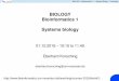 PowerPoint Presentation - compgen.uni-muenster.de · BIOLOGY - A SBML model Bioinformatics 1 - - Systems Biology - - Korsching 50  