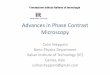Advances)in)Phase)Contrast Microscopy - CNRweb.nano.cnr.it/scuolafotonica2014/wp-content/uploads/2014/05/Advance... · Advances)in)Phase)Contrast Microscopy) Colin)Sheppard) Nano7Physics)Department
