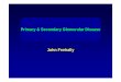 Primary & Secondary Glomerular Disease John Feehally · Clinical Immune mechanisms CLASSIFICATION OF GLOMERULONEPHRITIS Histopathology Patterns established on light microscopy Membranous