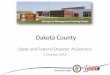 Dakota County · Introduction What We Do Help Minnesota prepare for, respond to, and recover from emergencies and disasters. A resilient Minnesota – prepared to respond and recover
