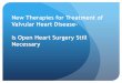 New Therapies for Treatment of Valvular Heart Disease- Is ... · New Therapies for Treatment of Valvular Heart Disease- Is Open Heart Surgery Still Necessary
