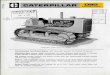 CATERPILLAR - ccmodels.com · CATERPILLAR Track-type Tractor PATENT DEPT APR 5 1972 r.&TERPlUAR TRACTOR CC Track roller guards shown are optional. Turbocharged Cat Diesel Engine …