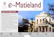 -Matieland - Stellenbosch University · practical implementation of the language policy. But on the more critical side, talk has mostly been about the issues of Open Stellenbosch