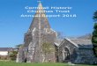 CORNWALL HISTORIC CHURCHES TRUST - chct.info · Duke of Cornwall’s Benevolent Fund, the Cornwall Heritage Trust and the Tanner Trust, in 2018 the CHCT was able to make grants totalling