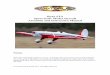 Ryan STA Sport Scale Model Aircraft Assembly and ... sta.pdf · Ryan STA Sport Scale Model Aircraft Assembly and Instruction Manual Warning: This radio controlled model is not a toy