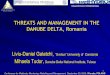 Liviu -Daniel Galatchi , “Ovidius ” University of ...levis.sggw.waw.pl/wethydro/contents/w3m/presentations/Session_3/tudor_e.pdf · Conference for Wetlands: Monitoring, Modelling