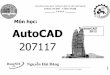 Mônhọc: AutoCAD 207117 - hcmuaf.edu.vn€¦ · Đi trễ dưới 10 phút, đi nhẹ nhàng vào phòng không làm ảnh hưởng đến người khác. Đi trễ trên 10 phút