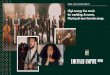 High energy live music for weddings & events. Playing all ... · We are a premium, customizable 3 to 14 musician band specializing in high-energy music for festivals, weddings and