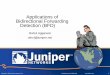 Applications of Bidirectional Forwarding Detection (BFD) · Title: Juniper Networks Presentation Template-US Author: Juniper Networks Keywords: Juniper Networks Presentation Template