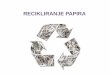 RECIKLIRANJE PAPIRA - materijali.grf.unizg.hrmaterijali.grf.unizg.hr/media/vjezba_4.pdf · Recikliranje papira –deinking flotacija Deinking flotacija je proces selektivne separacije
