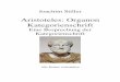 Aristoteles: Organon Kategorienschrift - joachimstiller.dejoachimstiller.de/download/philosophie_aristoteles_organon1.pdf · Aristoteles: Organon - Buch I Kategorien-schrift In diesem