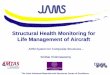 Structural Health Monitoring for Life Management of Aircraft · Structural Health Monitoring for Life Management of Aircraft-SHM System for Composite Structures – Sridhar Krishnaswamy