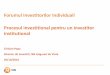 Forumul Investitorilor Individuali Procesul investitional ... Popa - NN ¢  Title Calibri - 42 bold 238