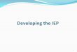 Developing the IEP - Suffolk City Public Schoolssped.spsk12.net/files/2010/09/2010-2011-IEP-Plus-New-Teacher-Training_Part-II1.pdf · Section 5 – PLOP/Goals/Objectives ... Click