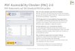 PDF Accessibility Checker (PAC) 2 · PDF Accessibility Checker (PAC) 2.0 PDF-Dokumente auf ISO Standard PDF/UA prüfen PAC 2.0 ist der weltweit erste PDF/UA-Validator. Mit PAC 2.0