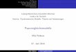 Mila Petkova - statsoz-neu.userweb.mwn.de · Einfuhrung Das Bradley-Terry-Luce Modell Das BTL-Modell als GLM Bezug zum Raschmodell Weiterentwicklung References Ludwig-Maximilians-Universit