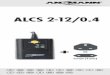 1001-0015 ALCS2-12 0.4 manual neu · GB Instruction Manual ALCS 2-12/0.4 SAFETY INSTRUCTIONS > Keep your charger in a dry place (indoor use only). There must be adequate ventilation