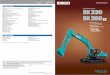 ENGINE CAB & CONTROL Hydraulic Excavators · we developed KOBELCO's SK series, an entirely new kind of excavator that beautifully balances all the demands of today's construction