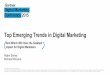 Top Emerging Trends in Digital Marketing - gartner.com · CONFIDENTIAL AND PROPRIETARY This presentation, including any supporting materials, is owned by Gartner, Inc. and/or its