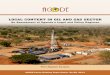 LOCAL CONTENT IN OIL AND GAS SECTOR - acode-u.org · 2 Local Content in Oil and Gas Legal and Policy Issues in Uganda Local Content in Oil and Gas Legal and Policy Issues in Uganda