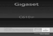Čestitamo - gse.gigaset.com · Čestitamo Odabirom uređaja Gigaset odabrali ste robnu marku koja je u potpunosti posvećena održivom razvoju. Pakiranje ovog proizvoda ne šteti