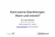 Kontroverse Eisentherapie: Wann und wieviel? - infekt.ch · L. Schmid 3.11.2011 Eisenmangel? Ferrum bonum et laudabile lucrosumque! Streuli in Schweiz Med Forum 2008