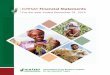 For the year ended December 31, 2015 - ICRISAT · ICRISAT Financial Statements For the year ended December 31, 2015 Science with a human face ICRISAT is a member Science with a human