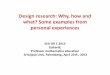 Design research: Why, how and what? Some examples from ... · Design research: Why, how and what? Some examples from personal experiences SEA-DR C 2013 Zulkardi, Professor mathematics