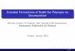 Extended Formulations of Stable Set Polytopes via ... Extended Formulations of Stable Set Polytopes