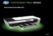 HP Officejet Pro 8000 Printer series User Guide - DEWWh10032. · A HP Verbrauchsmaterialien und Zubehör Druckerverbrauchsmaterial online bestellen .....109