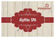 AlpVita SPA - alpenhotel-oberstdorf.com · Mandy Pagel, Ihre General SPA Managerin aus vollem Herzen Ich liebe die Berge und das Meer! Diese ergeben eine Symbiose, mit der mein Team