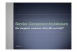 Service Service ComponentComponent ArchitectureArchitecture · Agenda Einführung Service Component Architecture (SCA) JavaBusinessIntegration(JBI)Java Business Integration (JBI)