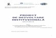 PROIECT DE DEZVOLTARE INSTITUŢIONALĂ - isjgorj.ro · Baza conceptuală a prezentului Proiect de dezvoltare instituțională o reprezintă legislația în vigoare: Legea 1/2011,