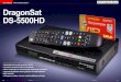 HDTV satelitski prijemnik DragonSat DS-5500HD · 72 TELE-audiovision International — The World‘s Largest Digital TV Trade Magazine — 09-10/2013 —   — 09-10 