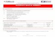 SAFETY DATA SHEET - s3-ap-southeast-2.amazonaws.com · An exposure assessment may be needed to decide if a respirator is required. If a respirator is If a respirator is needed, use