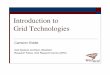 Introduction to Grid Technologies - westgrid.ca · Command line tools: globusrun-ws. WestGrid Seminar Series Feb. 6, 2008 Introduction to Grid Technologies - 30 Condor-G Developed