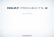 NEAT PROJECTS 2 - transfer.franzis.de · NEAT projects 2– User manual 4 1. Installation und Registration 1.1 Activation Activation Windows Upon starting NEAT projects 2 for the