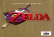 Legend of Zelda: Ocarina of Time - Nintendo N64 - Manual ... · a long time ago... before began, before the world had form, three golden goddesses descended upon or hyrule. tht:y