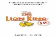 Gunston Elementary School Presentsplaysbyges.weebly.com/uploads/1/1/2/9/112916163/lionkingjrprogram_for... · Gunston Elementary’s Production of Music & Lyrics by Elton John & Tim